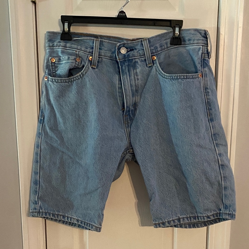 Levi's Light Blue Jean Shorts for Men